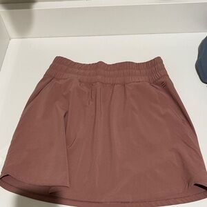 Dusty Rose Athletic Skirt